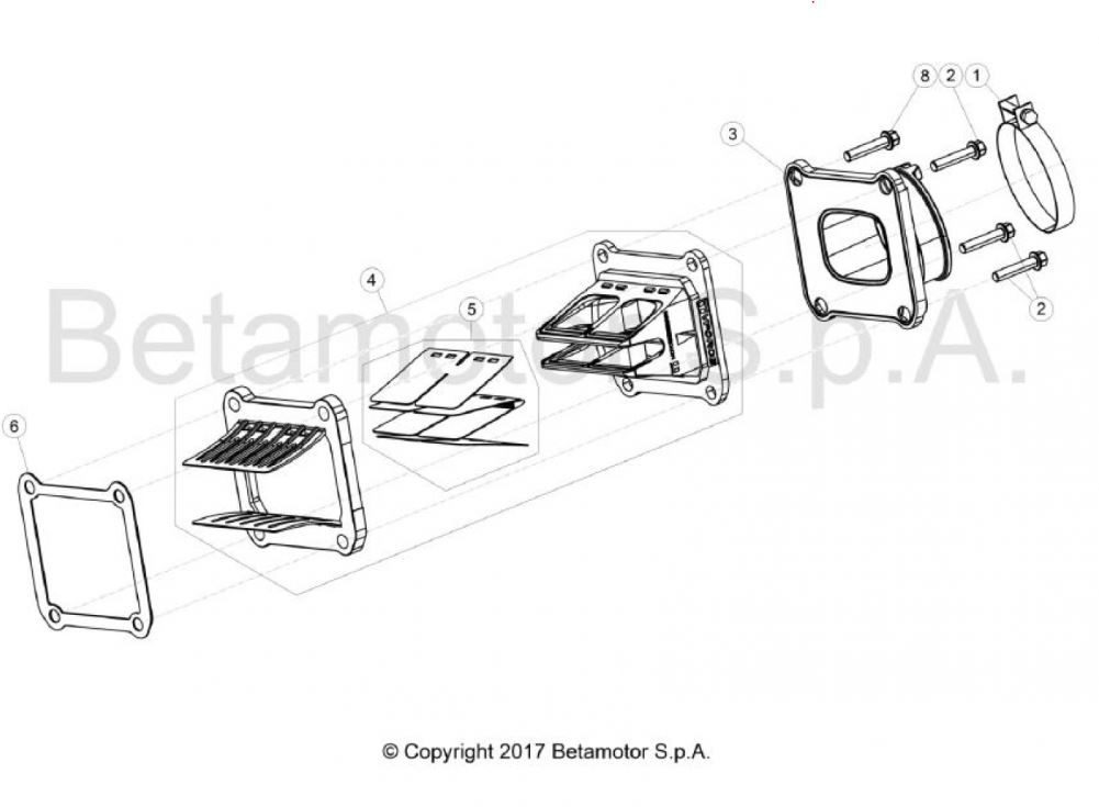 Hoja del despiece · COLECTOR ASPIRACION 125-200 - 125 RACING 2T 20