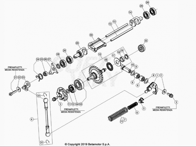 Hoja del despiece · SISTEMA ENFRIAMIENTO 10 2T XTRAINER 300