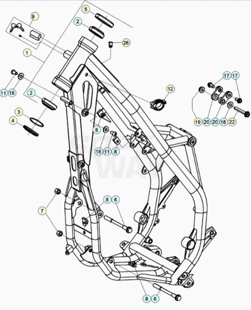 Hoja del despiece · CHASIS 15 2T XTRAINER 300