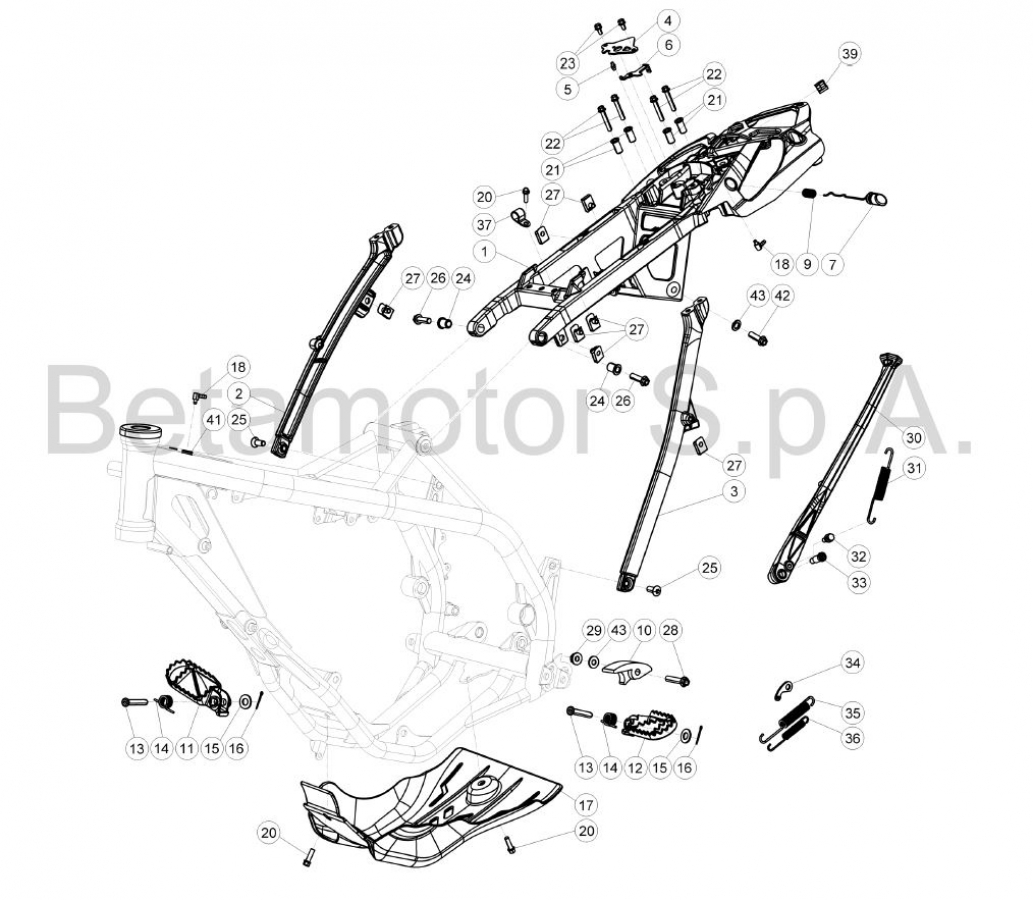 Hoja del despiece · ACCESORIOS CHASIS 16 2T XTRAINER 300